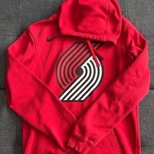 Women's Nike PDX Blazers Red Hoodie